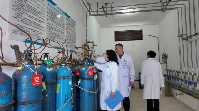 成都青城山医院开展节前安全大检查  筑牢春节安全防线